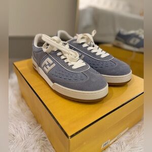 Fendi Match Sneakers in Denim Size 8 US